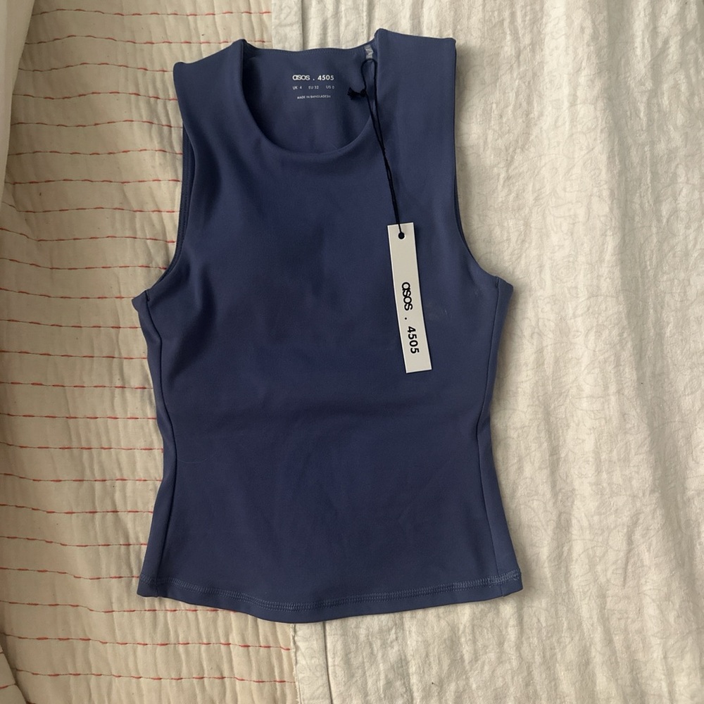 ASOS Women's Blue Tank Top